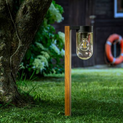 Brilliant - Lampe extérieur CABAR 1xE27/40W/230V 55 cm IP44 marron