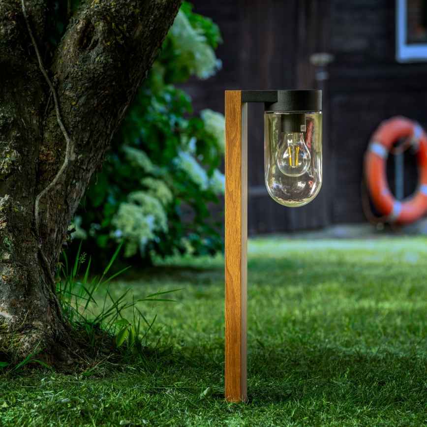 Brilliant - Lampe extérieur CABAR 1xE27/40W/230V 55 cm IP44 marron