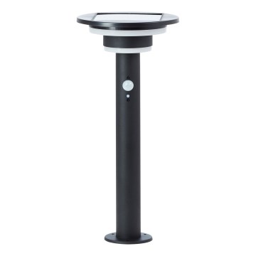 Brilliant - Lampe solaire avec détecteur GARVINA LED/3W/3,7V 45 cm IP44 noir