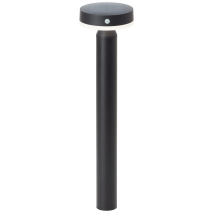 Brilliant - Lampe solaire avec détecteur MAGUA LED/4W/3,7V 50,2 cm IP44 noir