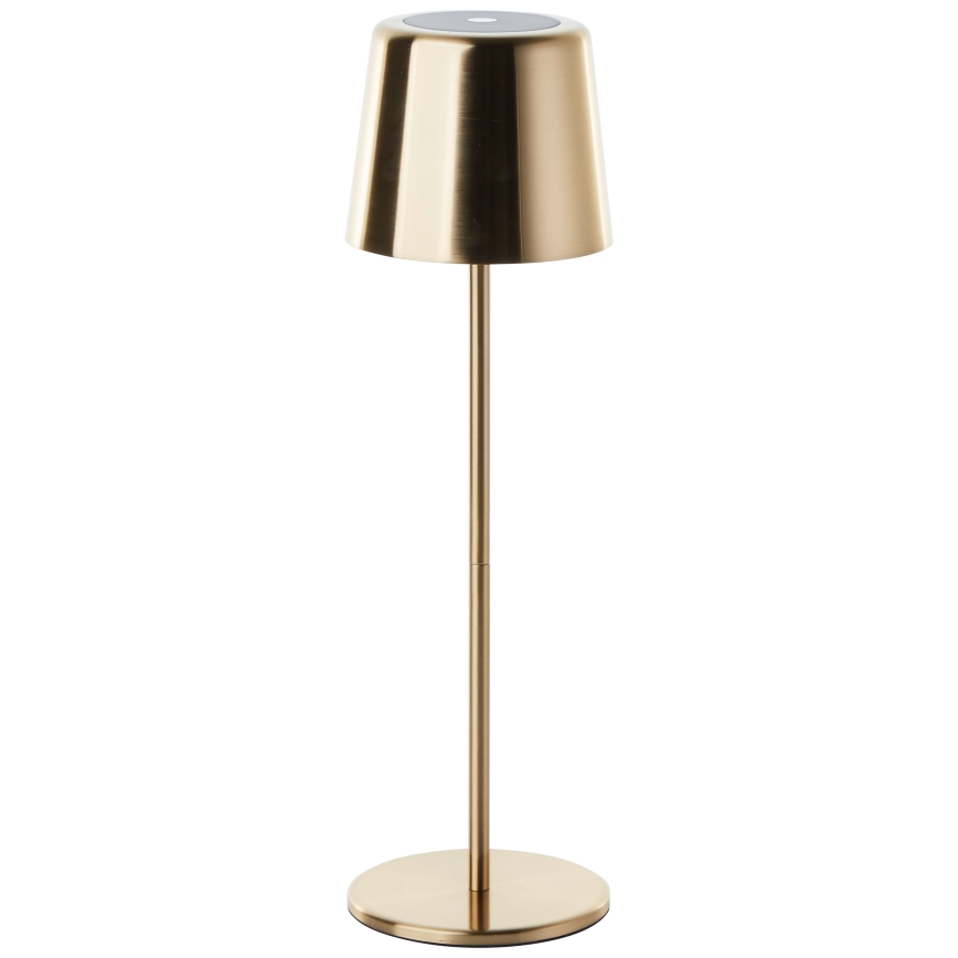 Brilliant - Lampe tactile d'extérieur à intensité variable XAANA LED/4W/5V 3000/4000/6500K IP44 doré