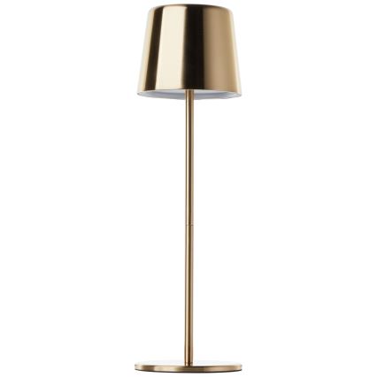 Brilliant - Lampe tactile d'extérieur à intensité variable XAANA LED/4W/5V 3000/4000/6500K IP44 doré