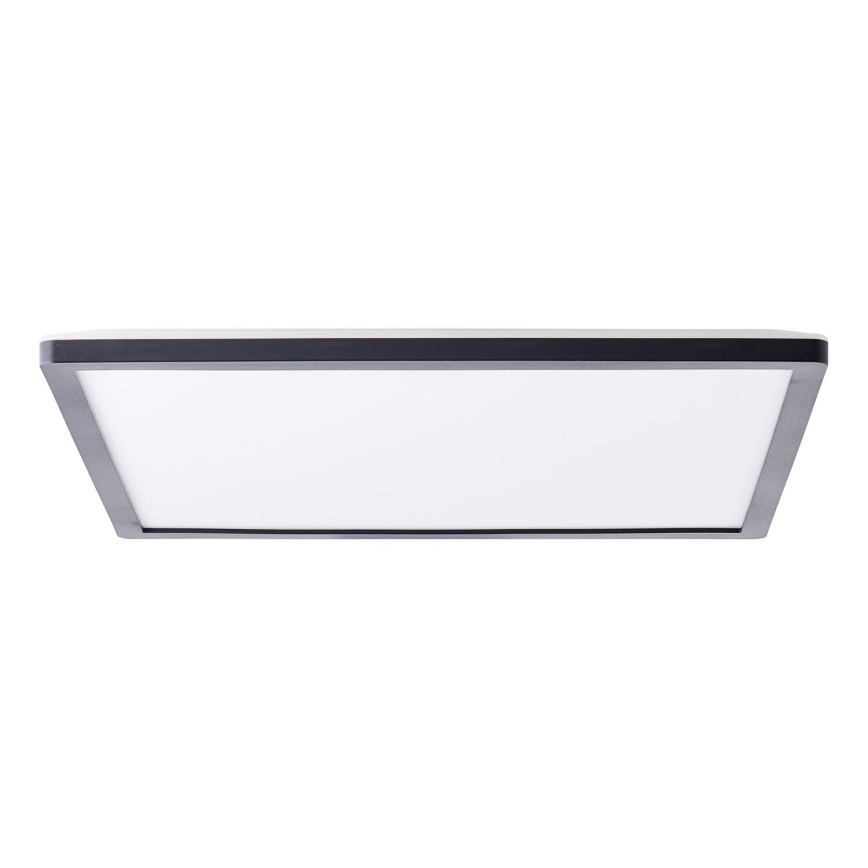 Brilliant - LED-Deckenleuchte MILTON LED/24W/230V 42x42 cm schwarz
