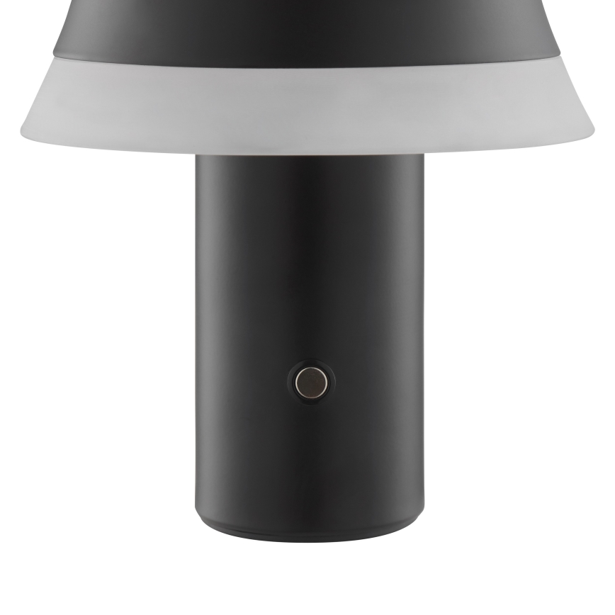 Brilliant - Lampe de bureau tactile, rechargeable et dimmable KINICH LED/2,5W/5V 2700K 2600 mAh noire
