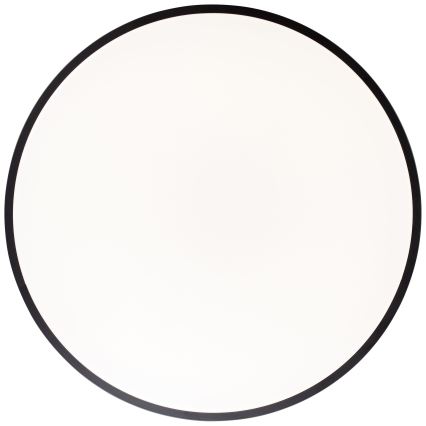 Brilliant - Plafonnier LED dimmable SLIMLINE LED/60W/230V 3000-6500K Ø 49 cm noir + télécommande