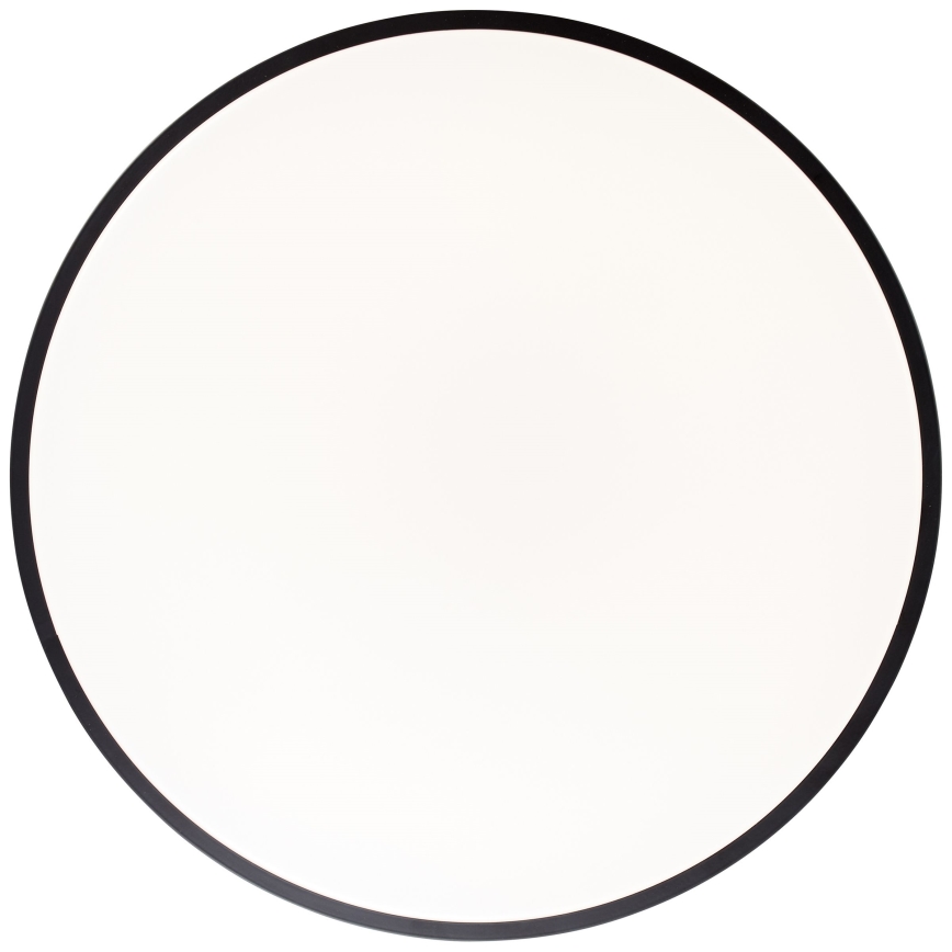 Brilliant - Plafonnier LED dimmable SLIMLINE LED/60W/230V 3000-6500K Ø 49 cm noir + télécommande