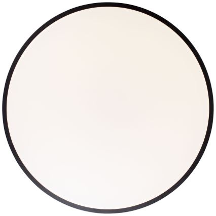 Brilliant - Plafonnier LED dimmable SLIMLINE LED/60W/230V 3000-6500K Ø 49 cm noir + télécommande
