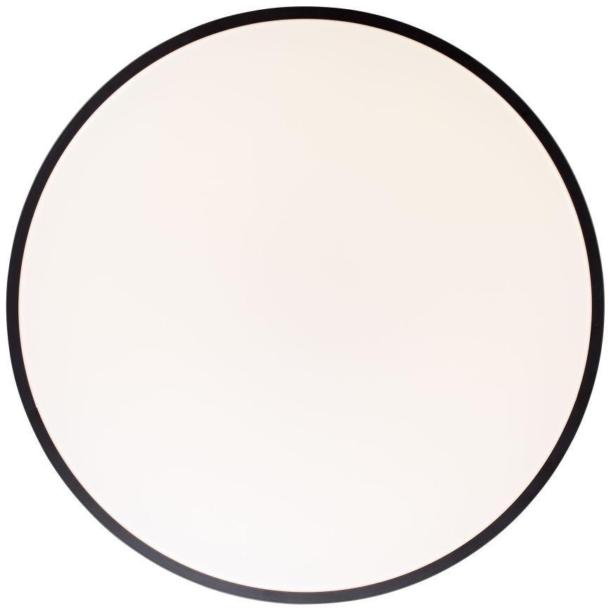 Brilliant - Plafonnier LED dimmable SLIMLINE LED/60W/230V 3000-6500K Ø 49 cm noir + télécommande