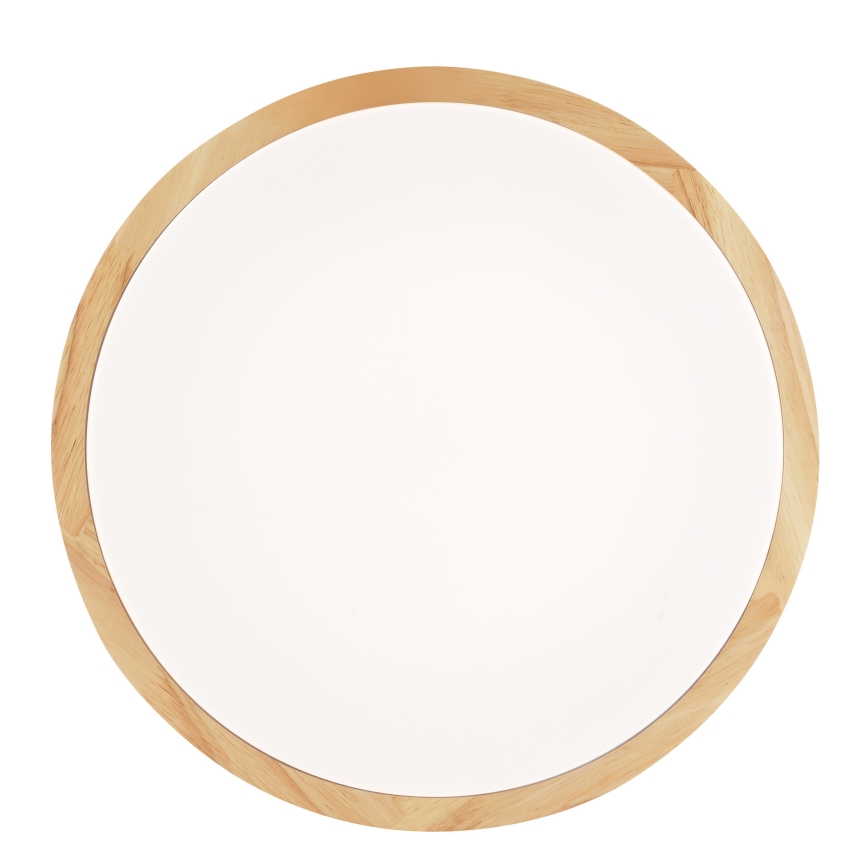 Brilliant - Plafoniera da bagno MOREEN LED/18W/230V 2700/4000/6500K Ø 34 cm IP44, in legno di Hevea