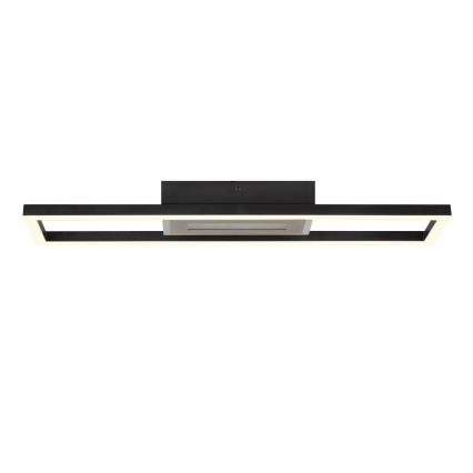 Brilliant - Plafonnier LED RGBW dimmable BESSON LED/20W/230V 3000-6500K noir + télécommande