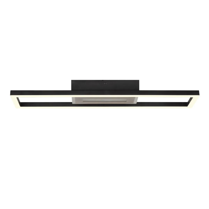 Brilliant - Plafonnier LED RGBW dimmable BESSON LED/20W/230V 3000-6500K noir + télécommande