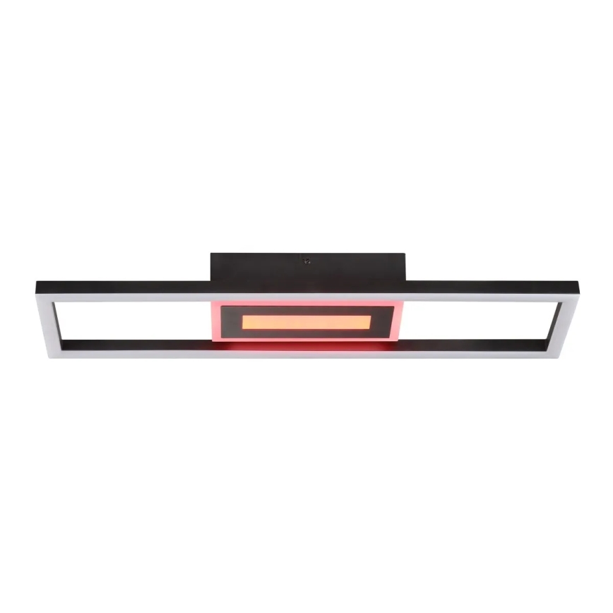 Brilliant - Plafonnier LED RGBW dimmable BESSON LED/20W/230V 3000-6500K noir + télécommande