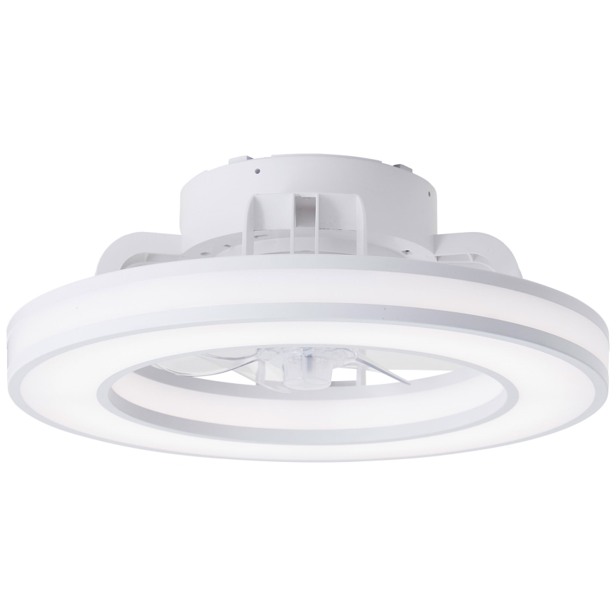 Brilliant - LED RGBW Dimmbarer Deckenventilator MONDELLO LED/26W/230V 2700-6500K d 41,5 cm weiß + Fernbedienung