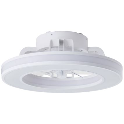 Brilliant - LED RGBW Dimmbarer Deckenventilator MONDELLO LED/26W/230V 2700-6500K d 41,5 cm weiß + Fernbedienung
