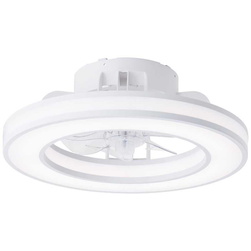 Brilliant - LED RGBW Dimmbarer Deckenventilator MONDELLO LED/26W/230V 2700-6500K d 41,5 cm weiß + Fernbedienung