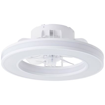 Brilliant - LED RGBW Dimmbarer Deckenventilator MONDELLO LED/26W/230V 2700-6500K d 41,5 cm weiß + Fernbedienung