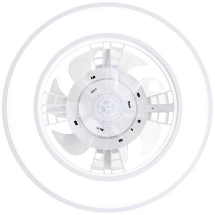 Brilliant - LED RGBW Dimmbarer Deckenventilator MONDELLO LED/26W/230V 2700-6500K d 41,5 cm weiß + Fernbedienung