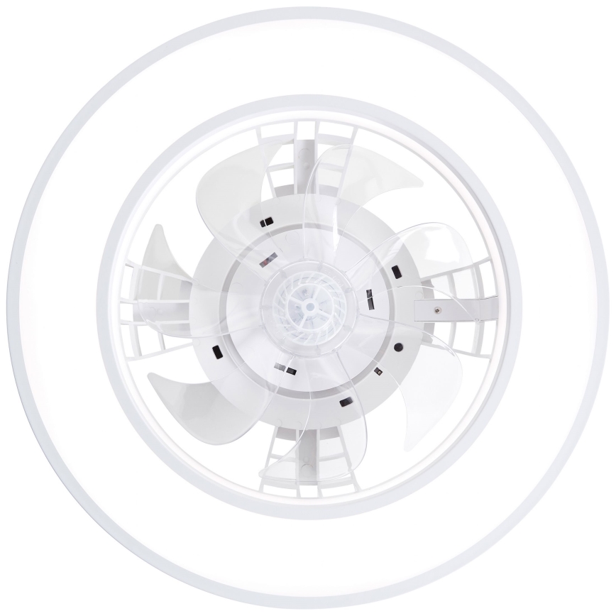 Brilliant - LED RGBW Dimmbarer Deckenventilator MONDELLO LED/26W/230V 2700-6500K d 41,5 cm weiß + Fernbedienung