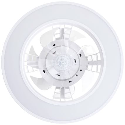 Brilliant - LED RGBW Dimmbarer Deckenventilator MONDELLO LED/26W/230V 2700-6500K d 41,5 cm weiß + Fernbedienung