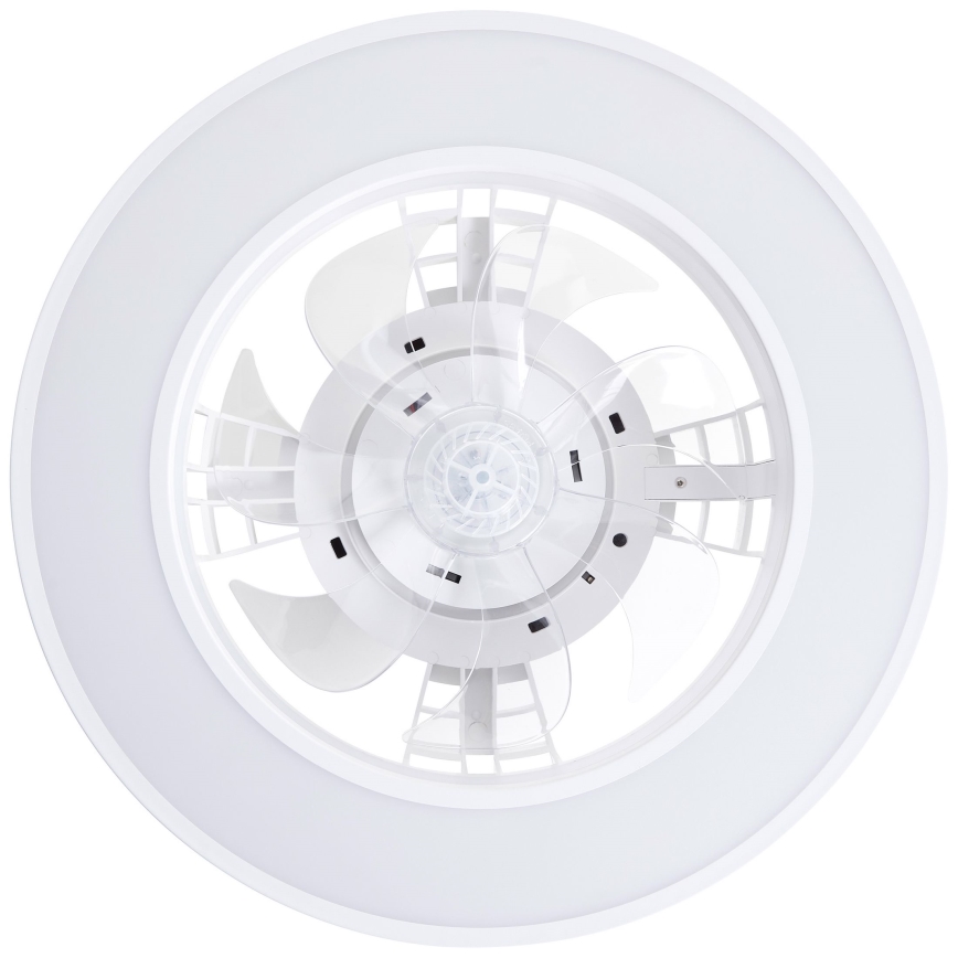 Brilliant - LED RGBW Dimmbarer Deckenventilator MONDELLO LED/26W/230V 2700-6500K d 41,5 cm weiß + Fernbedienung