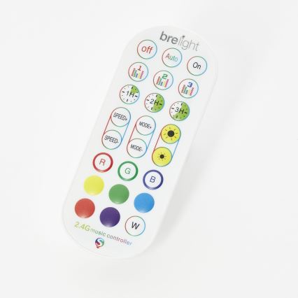 Brilliant - LED RGBW Lampada da terra con dimmer NEELE LED/6,5W/230V bianco + telecomando