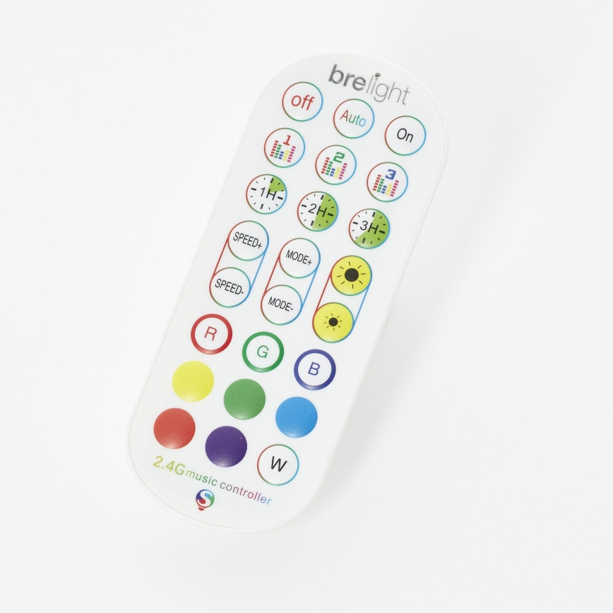 Brilliant - LED RGBW Lampada da terra con dimmer NEELE LED/6,5W/230V bianco + telecomando