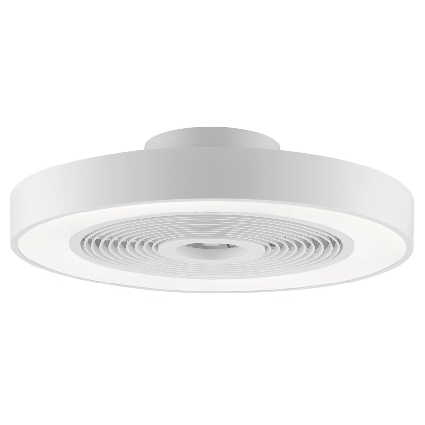 Brilliant - Lampada da soffitto dimmerabile a LED RGBW con ventilatore CATANIA LED/37W/230V 2700-6500K Ø 48,6 cm bianco + telecomando