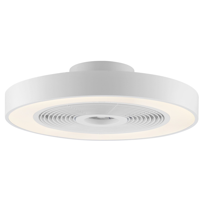 Brilliant - LED RGBW Plafonnier dimmable avec ventilateur CATANIA LED/37W/230V 2700-6500K Ø 48,6 cm blanc + télécommande