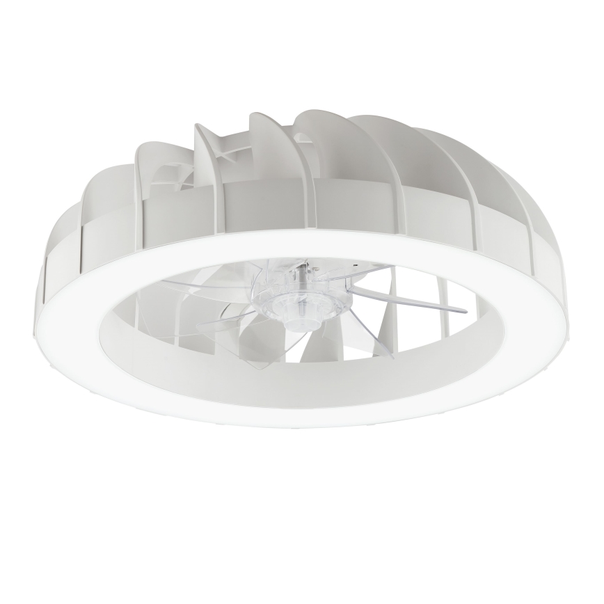 Brilliant - LED RGBW Ventilatore a soffitto dimmerabile con luce FANORA LED/30W/230V 2700-6500K diametro 46 cm bianco + telecomando