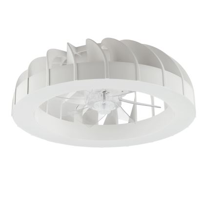 Brilliant - LED RGBW Ventilatore a soffitto dimmerabile con luce FANORA LED/30W/230V 2700-6500K diametro 46 cm bianco + telecomando