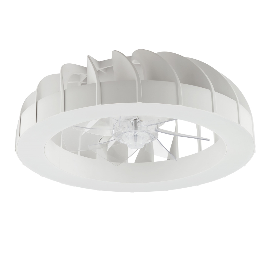 Brilliant - LED RGBW Ventilatore a soffitto dimmerabile con luce FANORA LED/30W/230V 2700-6500K diametro 46 cm bianco + telecomando