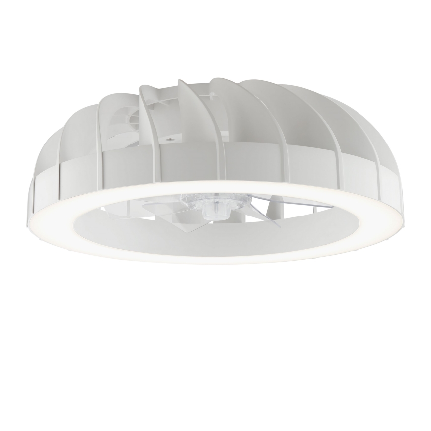 Brilliant - LED RGBW Ventilatore a soffitto dimmerabile con luce FANORA LED/30W/230V 2700-6500K diametro 46 cm bianco + telecomando