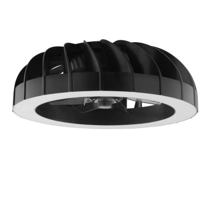 Brilliant - LED RGBW Ventilatore a soffitto dimmerabile con luce FANORA LED/30W/230V 2700-6500K diametro 46 cm nero + telecomando