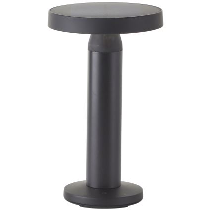 Brilliant - LED Solare dimmerabile touch lampada MAGUA LED/2W/3,7V IP44 nero