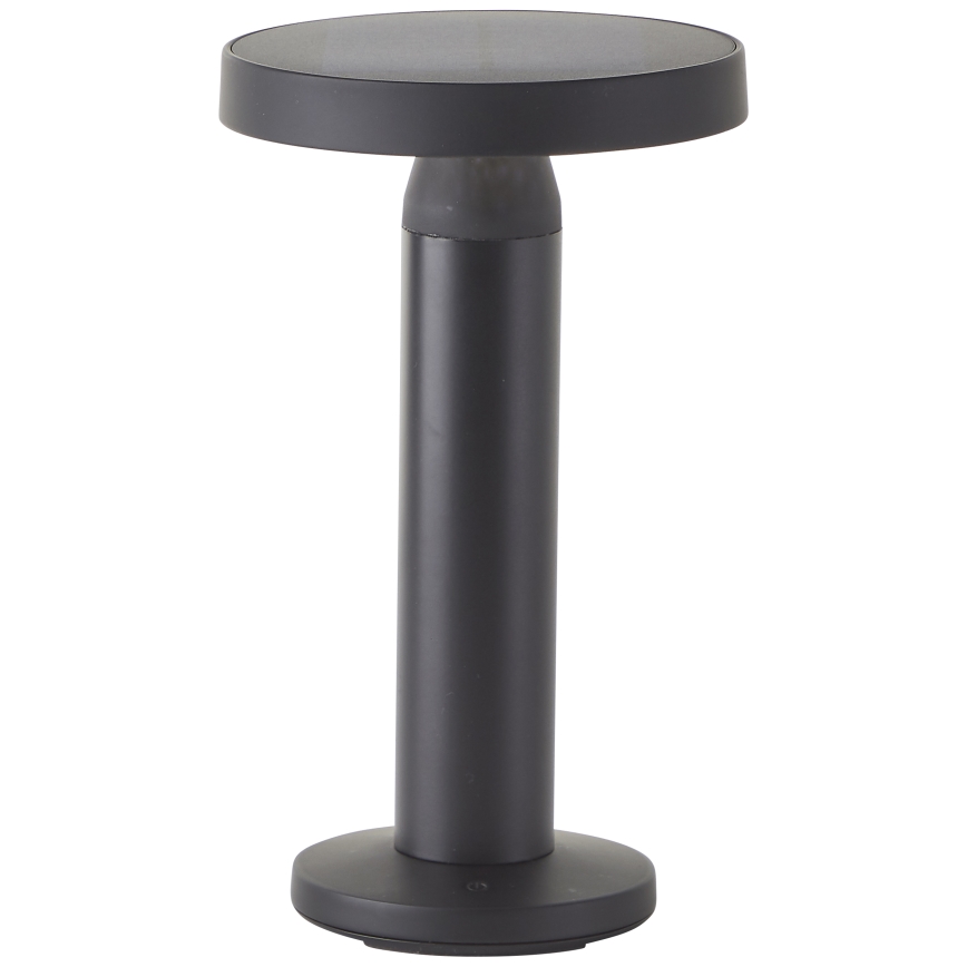 Brilliant - LED Solare dimmerabile touch lampada MAGUA LED/2W/3,7V IP44 nero
