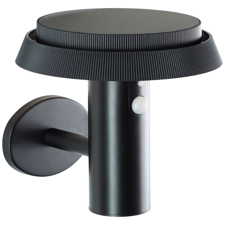 Brilliant - LED-Solarwandleuchte mit Sensor ALVERO LED/4W/3,7V IP44