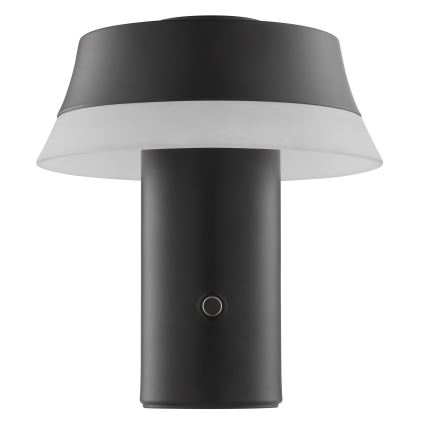 Brilliant - Lampada da tavolo LED dimmerabile ricaricabile a sfioramento KINICH LED/2,5W/5V 2700K 2600 mAh nera