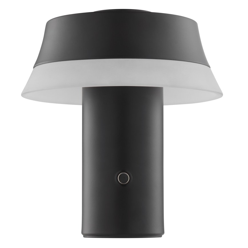 Brilliant - Lampada da tavolo LED dimmerabile ricaricabile a sfioramento KINICH LED/2,5W/5V 2700K 2600 mAh nera