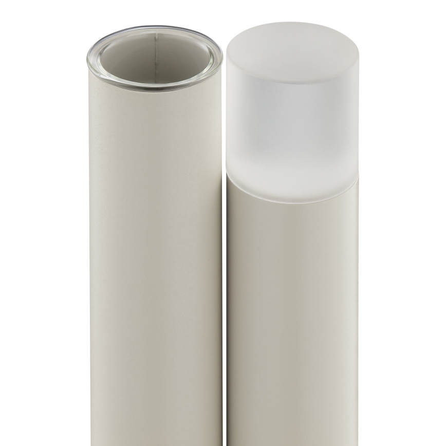 Brilliant - Lampada da tavolo ricaricabile dimmerabile a sfioramento per esterni SAYU LED/2,5W/5V 2700K 2600 mAh IP44 grigio