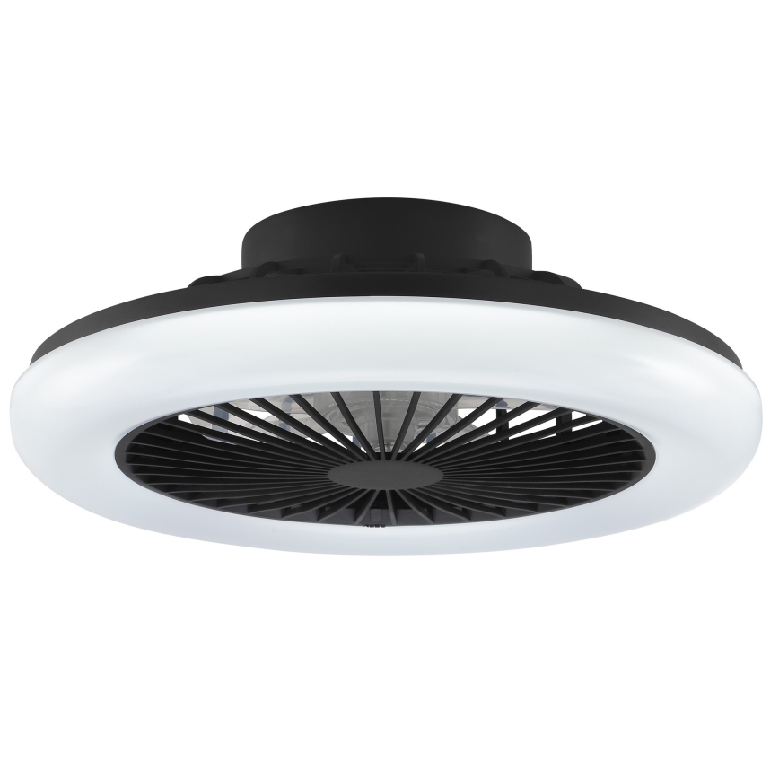 Brilliant - Plafoniera LED dimmerabile con ventilatore MONTERO LED/20W/230V 2700-6500K Ø 42 cm nero + telecomando