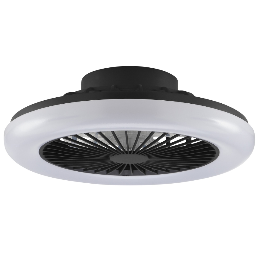 Brilliant - Plafoniera LED dimmerabile con ventilatore MONTERO LED/20W/230V 2700-6500K Ø 42 cm nero + telecomando