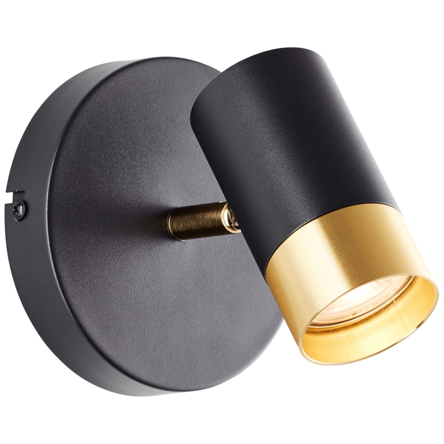 Brilliant - LED-Wandspot VIGOLO 1xGU10/5W/230V schwarz/gold