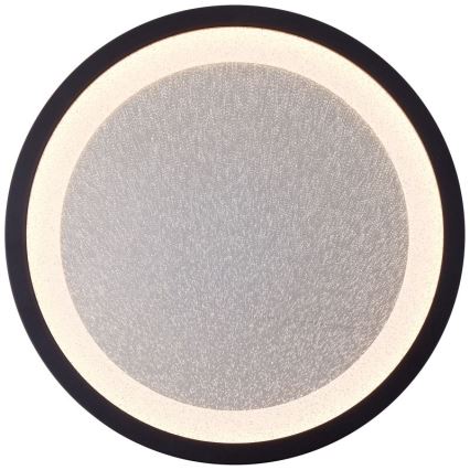 Brilliant - Plafonnier à intensité variable MOSAKO LED/20W/230V 2700K d. 29,5 cm noir