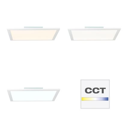 Brilliant - Plafonier RGBW à intensité variable ABIE LED/24W/230V 2700-6500K + télécommande