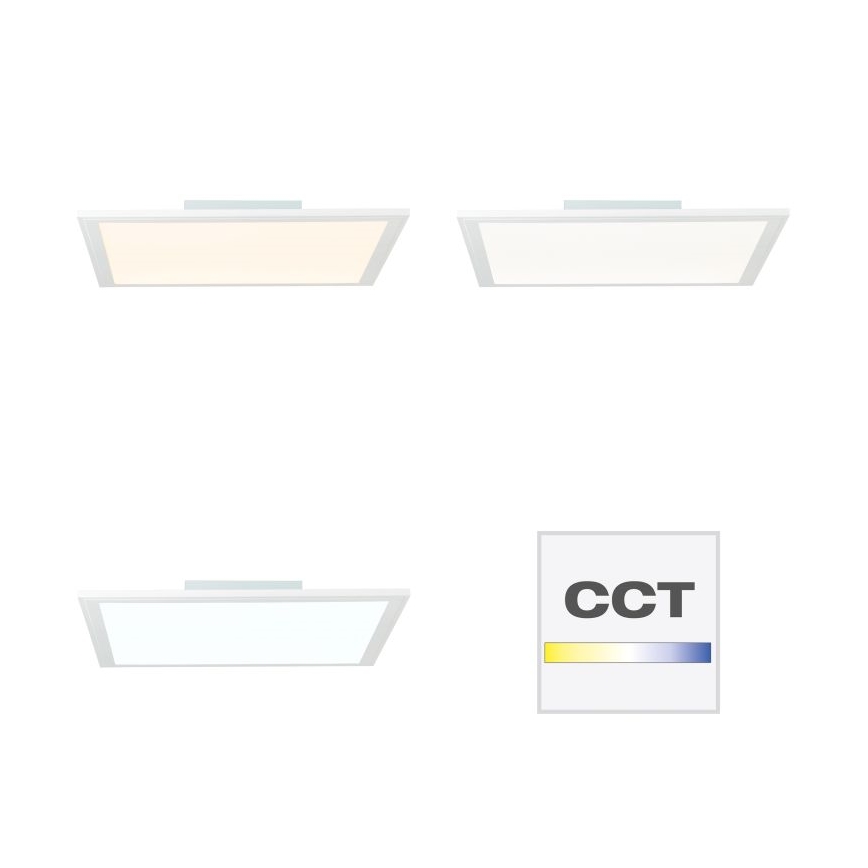 Brilliant - Plafonier RGBW à intensité variable ABIE LED/24W/230V 2700-6500K + télécommande