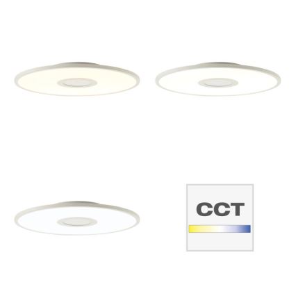 Brilliant - Plafonier RGBW à intensité variable ODELLA LED/24W/230V 2700-6500K + télécommande
