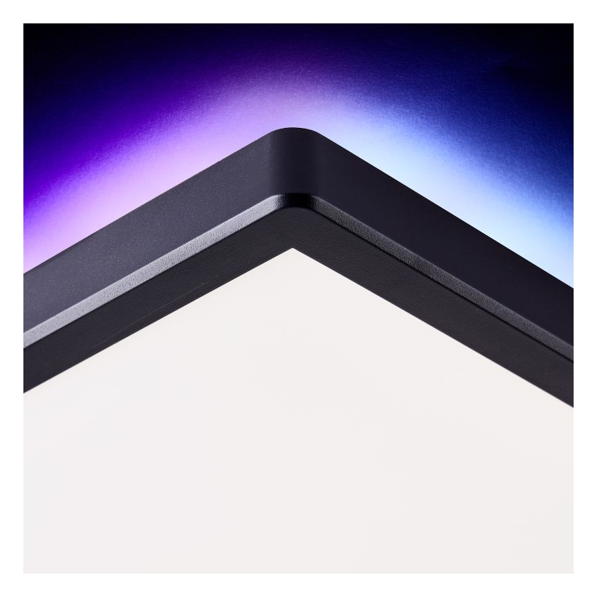 Brilliant - Plafonier RGBW à intensité variable SALTERY LED/22W/230V 3000-6500K + télécommande