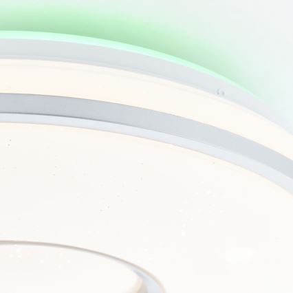 Brilliant - Plafonier RGBW à intensité variable VISITATION LED/24W/230V 3000-6500K + télécommande
