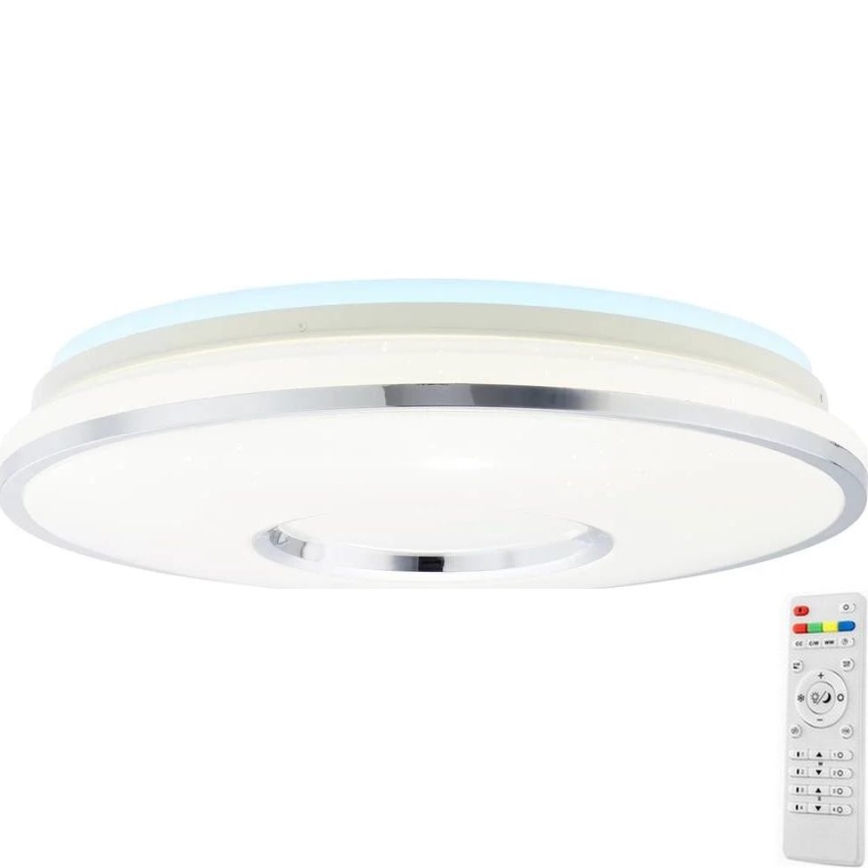 Brilliant - Plafonier RGBW à intensité variable VISITATION LED/32W/230V 3000-6500K + télécommande