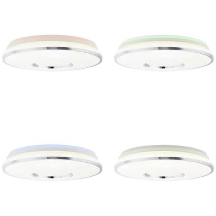 Brilliant - Plafonier RGBW à intensité variable VISITATION LED/32W/230V 3000-6500K + télécommande